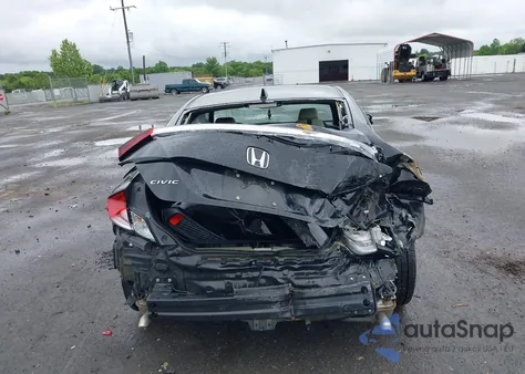 2018 Honda Civic Ex-T из США, поврежденный, VIN 2HGFC3B39JH357802